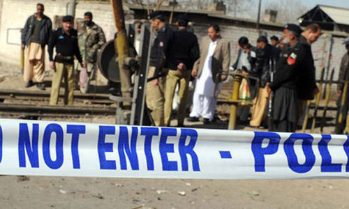 One killed  nine injured in Quetta blast   firing